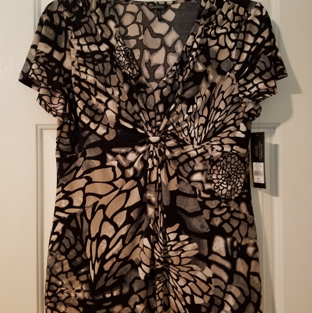 Twist knot blouse